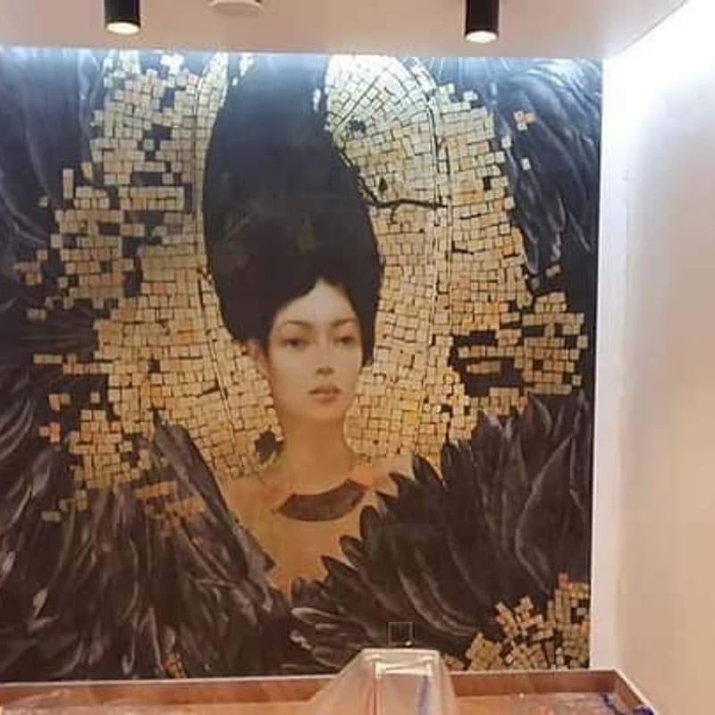 Artistic mural installation — photo 3